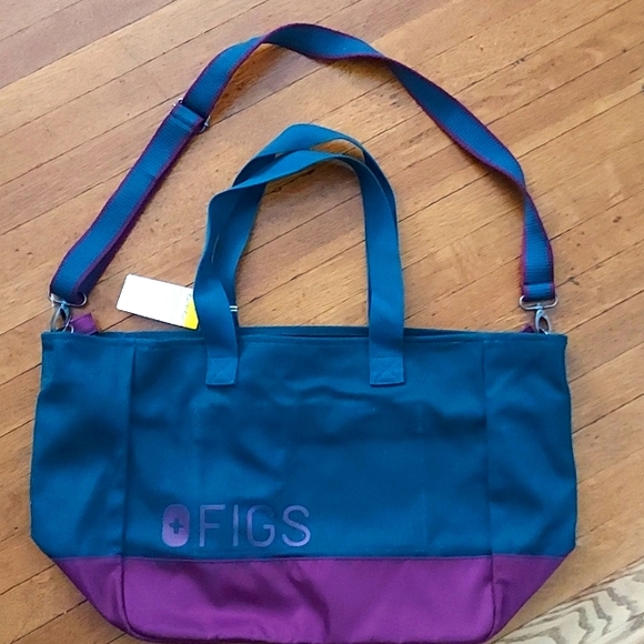 Figs Bags Figs Limited Edition Laminated Tote Bag New With Tags